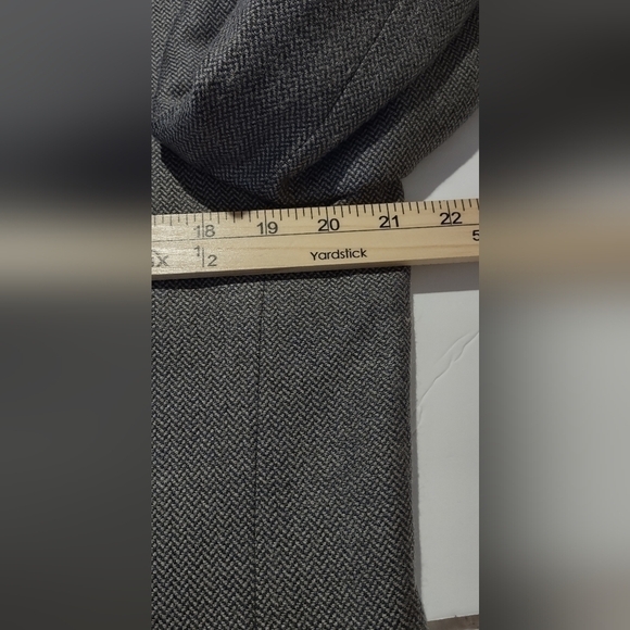 Oak Creek Men's Sport Coat Silk Wool Cashmere Blend 41L Herringbone Pattern - Picture 3 of 11